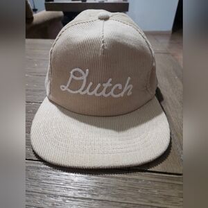 Dutch Bros Corduroy Style Cap